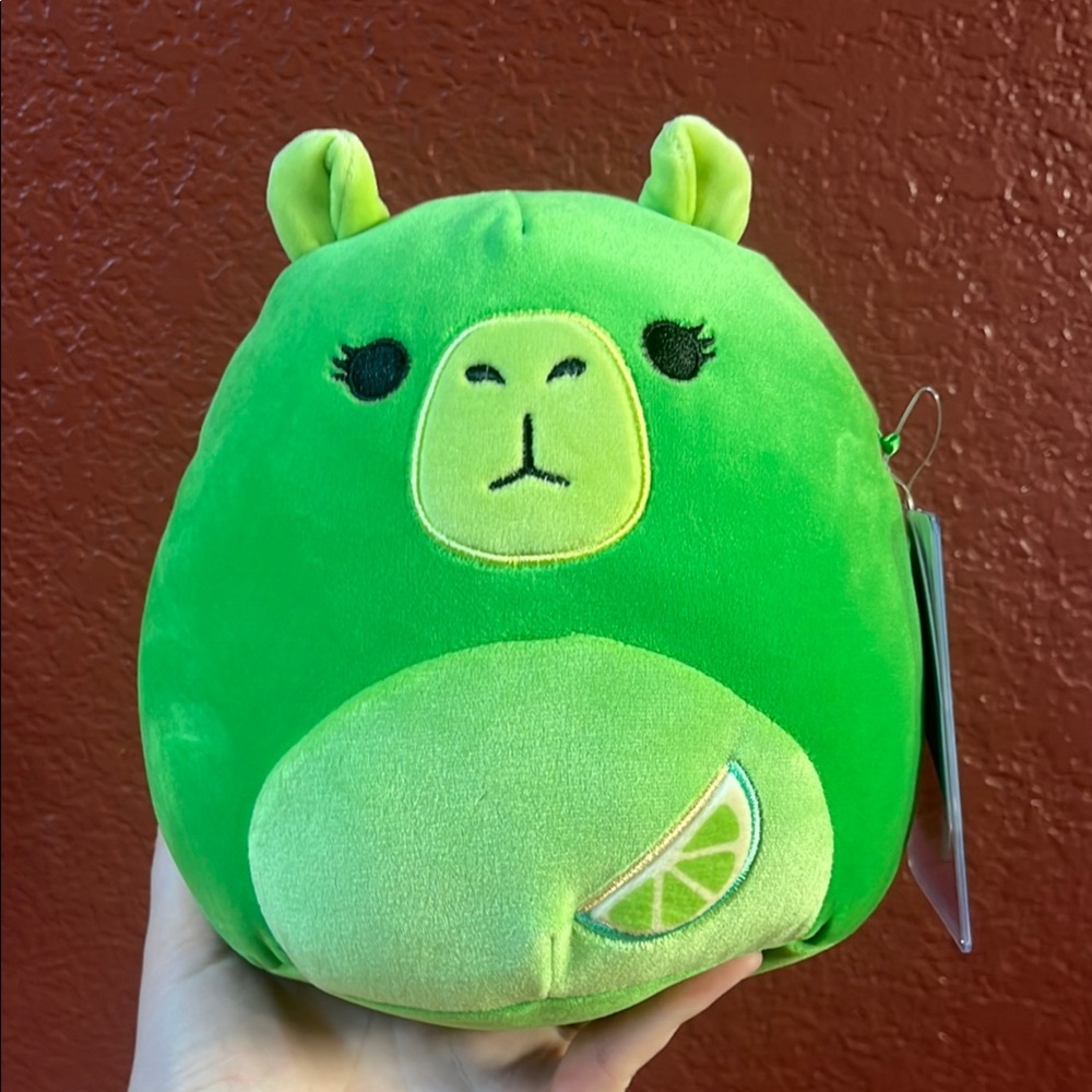 Squishmallows Select Series Madchen the Lime Capybara NWT